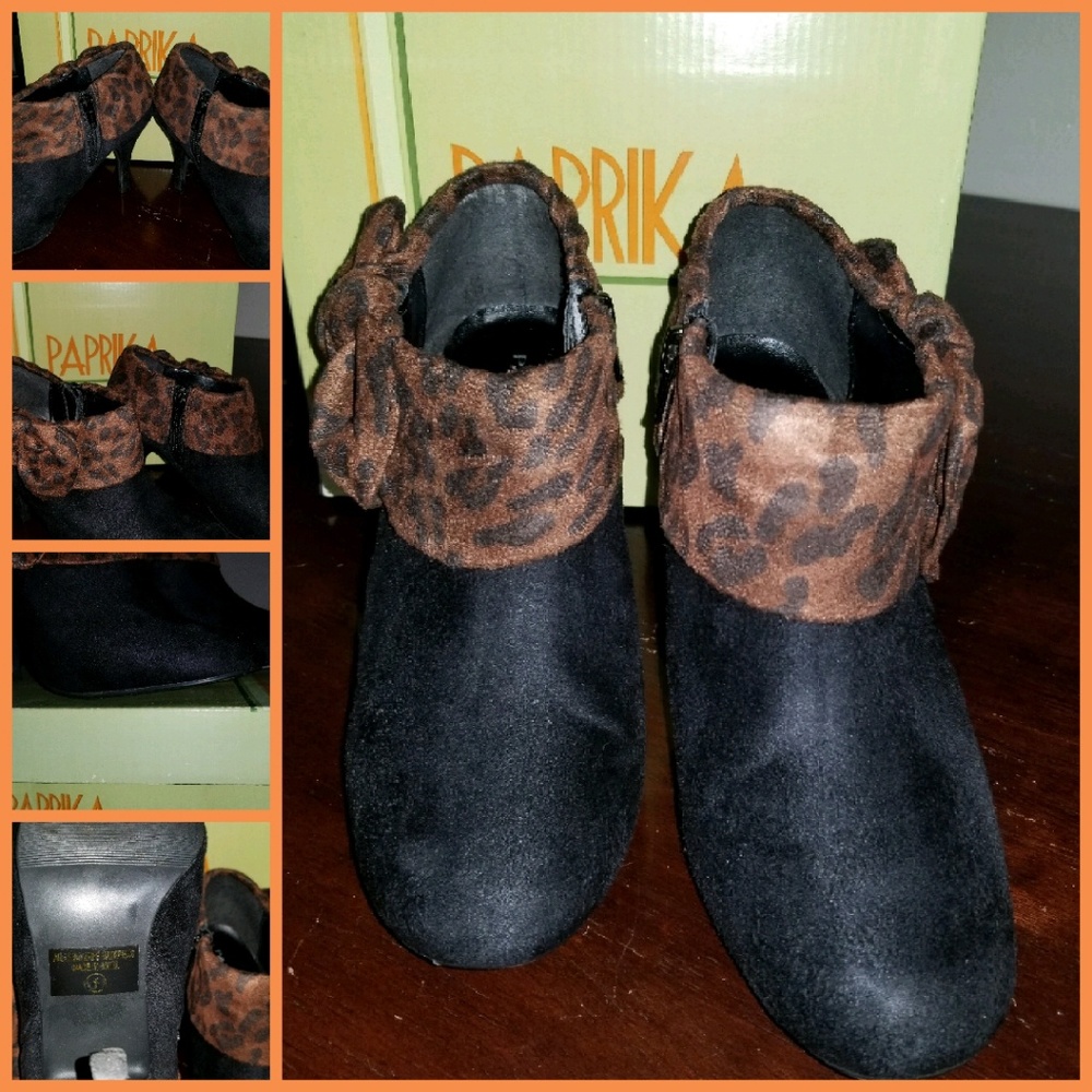 Paprika ankle boots